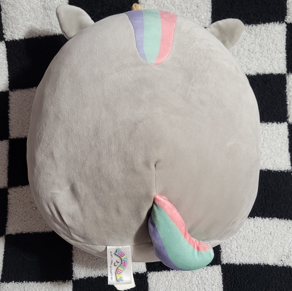 Sleeping gray unicorn squishmallows Teresa 12 in - Picture 2 of 2